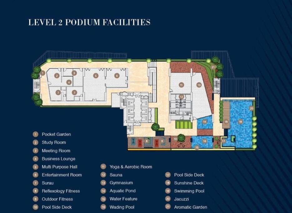 Pangsapuri Neu By Cozy Unit L30ra 2-3pax Near Klcc & Jelatek Lrt Kuala Lumpur